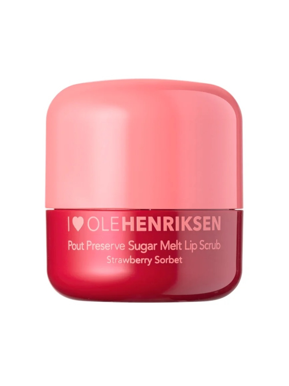 Ole Henriksen Pout Preserve Sugar Melt Lip Scrub-strawberry sorbet scent, gentle